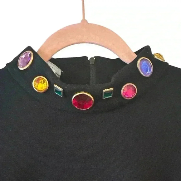 Vintage Jeweled Dress - Picture 3 of 4